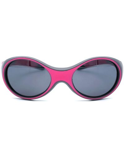 Детски слънчеви очила Maximo - Sporty, розови с тъмносиво - 2