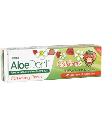 Aloe Dent Детска паста за зъби с ягоди, 50 ml - 1