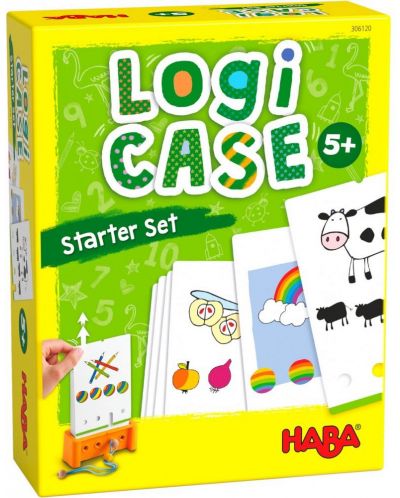 Детска логическа игра Haba Logicase - Стартов комплект, вид 2 - 1