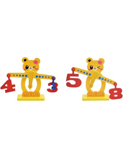 Детски математически кантар Raya Toys - Мече - 2
