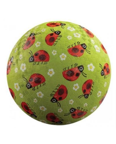 Детска топка за игра Crocodile Creek - Калинки, 18 cm - 1