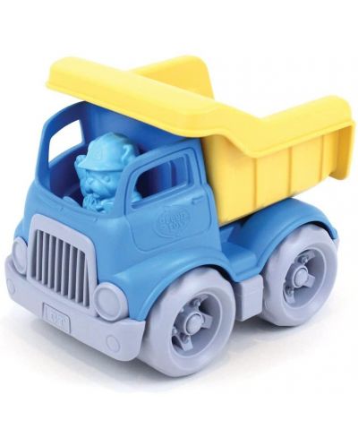 Детска играчка Green Toys - Самосвал, синьо и жълто - 1