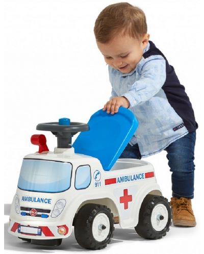 Детски камион с отваряща се седалка Falk - Линейка - 2