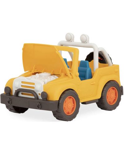 Детска играчка Battat Wonder Wheels - Мини джип 4 x 4, жълт - 3