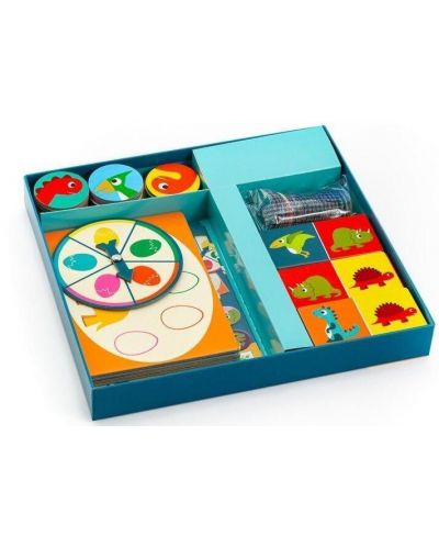Детска образователна игра Djeco - Bingo, Memo, Domino - 1