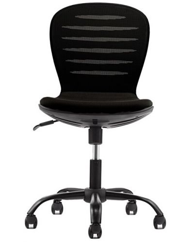Детски стол RFG - Flexy Black, черен - 1