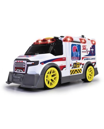 Детска играчка Dickie Toys - Линейка, със звуци и светлини - 2