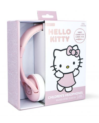 Детски слушалки OTL Technologies - Hello Kitty, Rose Gold - 5
