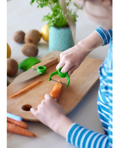 Детски комплект Opinel - Le Petit Chef, зелен - 8