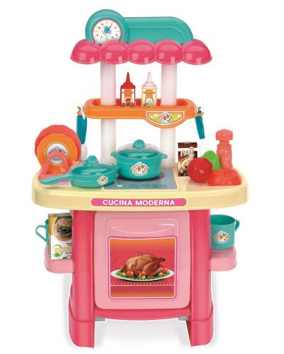 Детска кухня RS Toys - С аксесоари, 54 cm - 2