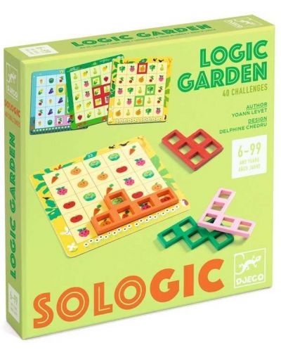 Детска логическа игра Djeco Sologic - Градина - 1