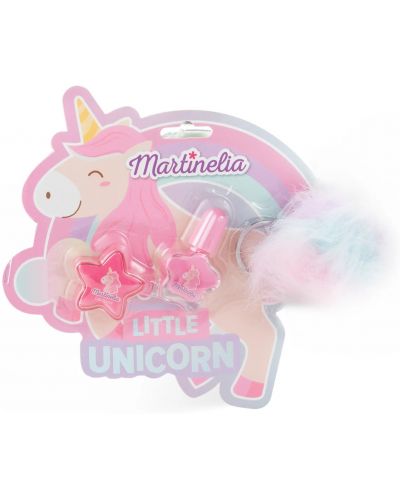 Детски козметичен комплект Martinelia - Little Unicorn, 3 части - 1