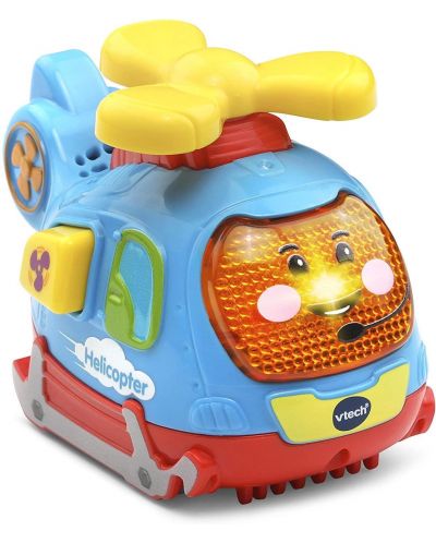 Детска играчка Vtech - Мини хеликоптер, син - 2