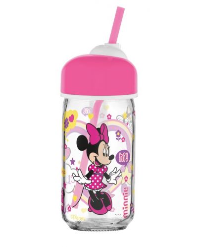 Детска бутилка за вода Disney – Мини Маус, 370 ml - 1