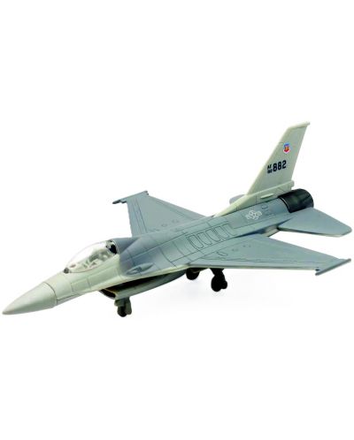 Детска играчка Newray - Самолет, F16 FF, 1:72 - 1