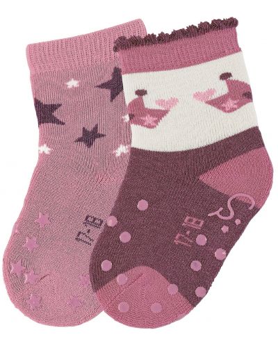 Детски чорапи за пълзене Sterntaler - 21/22, 18-24 месеца, 2 чифта - 1