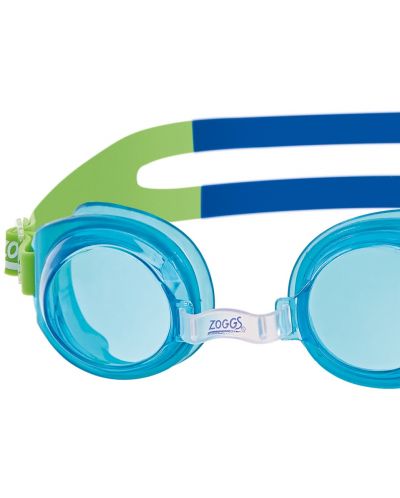 Детски очила за плуване Zoggs - Little Ripper, 3-6 години, сини/зелени - 4