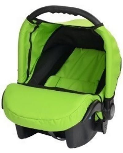 Кошница за кола Baby Merc - Junior Twist, 0-10 kg, зелена/черна - 1