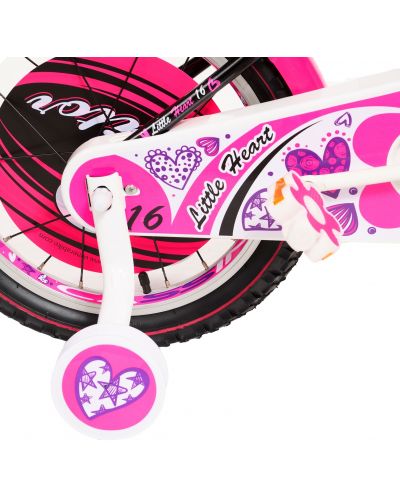 Детски велосипед Venera Bike - Little Heart. 16''. розов - 5