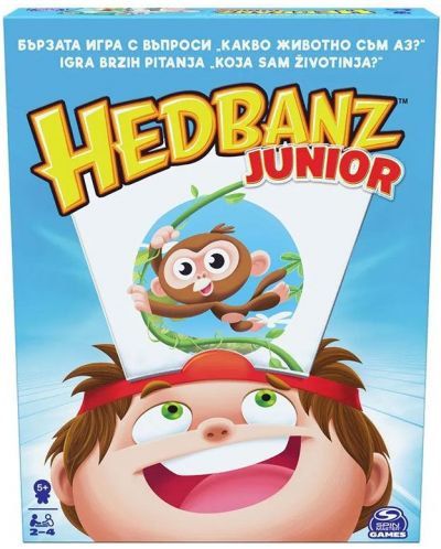 Детска игра Spin Master - HedBanz Junior  - 1