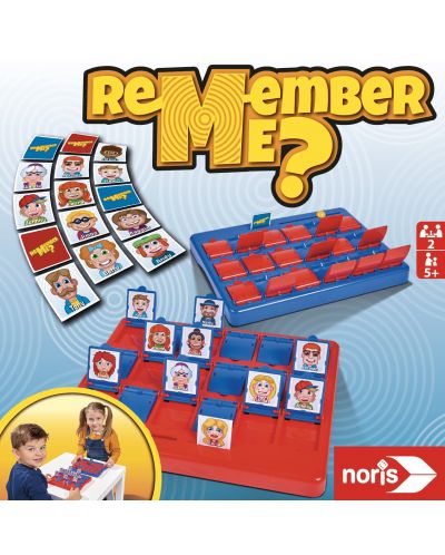 Детска игра с карти Noris - Запомни ме - 1