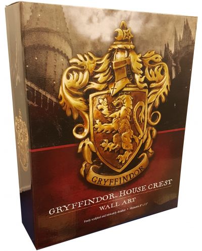 Декорация за стена The Noble Collection Movies: Harry Potter - Gryffindor School Crest - 2