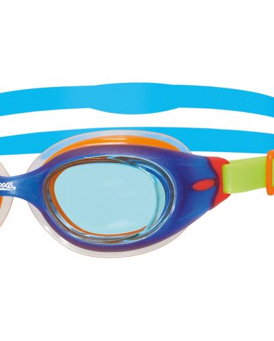 Детски очила за плуване Zoggs - Little Sonic Air, 3-6 години, сини/жълти - 3