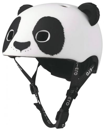 Детска каска Micro - 3D Panda, M, 52-56 cm - 2
