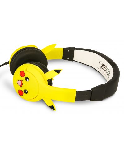 Детски слушалки OTL Technologies - Pikacku rubber ears, жълти - 3