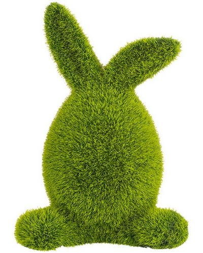 Декоративна фигурка ADS - Великденски заек, 10 x 7.5 x 14.5 cm - 1