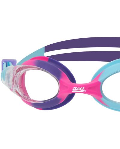 Детски очила за плуване Zoggs - Little Bondi, 3-6 години, сини/розови - 4