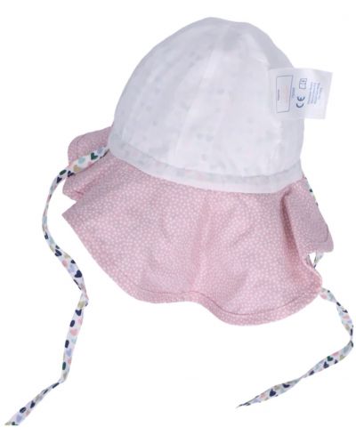 Детска шапка с UV 50+ защита Sterntaler - С цветни сърца, 51 cm, 18-24 месеца - 5