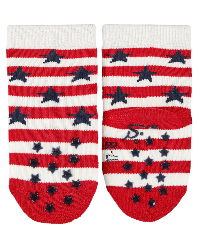 Детски чорапи за пълзене Sterntaler - Коледен мотив, 2 чифта, 21/22, 18-24 месеца - 3