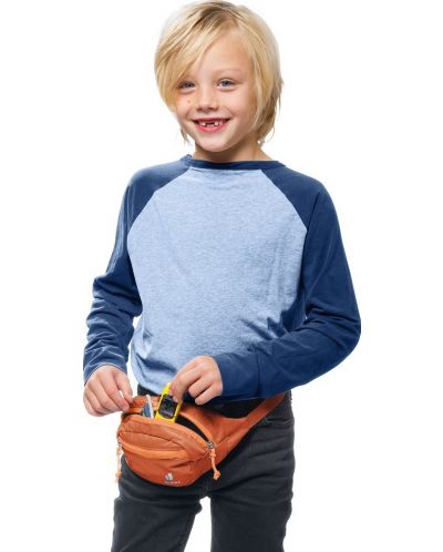 Детска чанта за кръст Deuter - Junior Belt, оранжева - 4