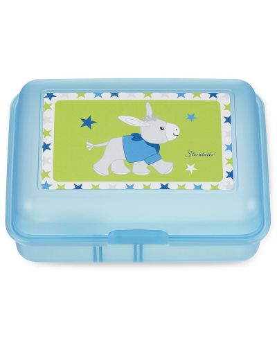 Детска кутия за храна Sterntaler - Магаренце, синя - 1