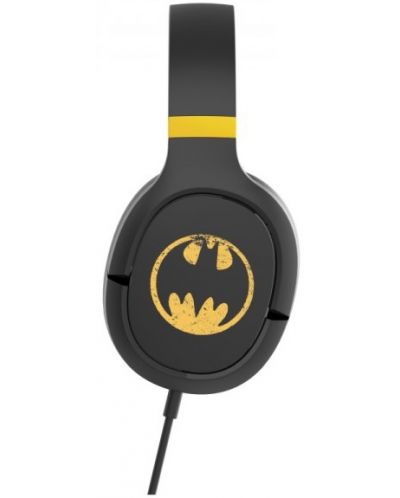 Детски слушалки OTL Technologies - Pro G1 Batman, черни/жълти - 2