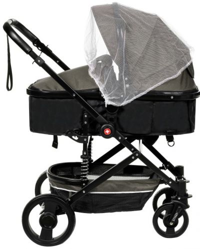 Детска комбинирана количка 2 в 1 Zizito - ZI Lana, сива - 4