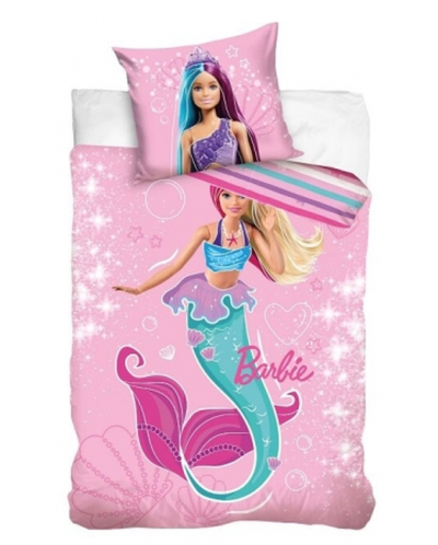 Детски спален комплект от 2 части Sonne - Barbie с блясък - 1
