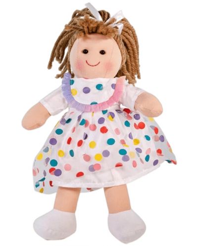 Детска кукла Bigjigs - Фиби, 25 cm - 1