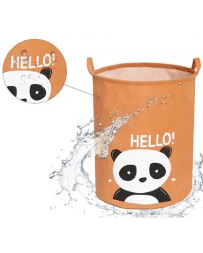 Детска кошница за съхранение на играчки Sipo - Hello Panda, 43 l - 3