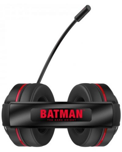 Детски слушалки OTL Technologies - Pro G4 Batman, черни/червени - 2