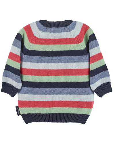 Детски пуловер Sterntaler - Райе, размер 80, 12-18 м - 3