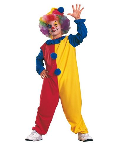 Детски карнавален костюм Rubies - Клоун, размер S, двуцветен - 1