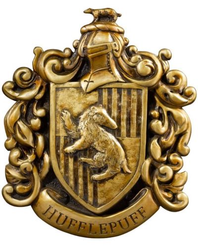 Декорация за стена The Noble Collection Movies: Harry Potter - Hufflepuff School Crest - 1