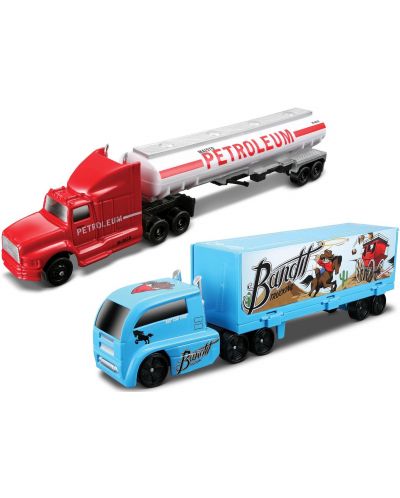 Детска играчка Maisto - Камион Highway Hauler 8, асортимент - 2