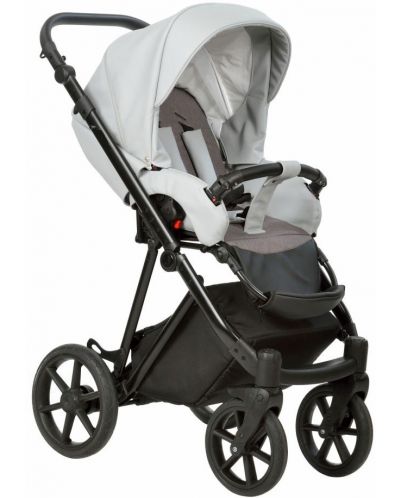 Комбинирана детска количка 3в1 Baby Giggle - Adagio, сива - 3