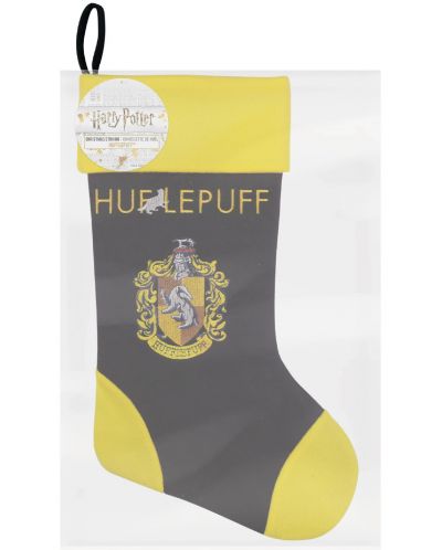 Декоративен чорап Cinereplicas Movies: Harry Potter - Hufflepuff, 45 cm - 2