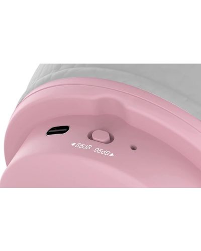 Детски слушалки OTL Technologies - Hello Kitty, безжични, розови - 4