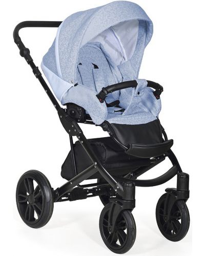 Комбинирана детска количка 2в1 Baby Giggle - Mio, синя - 3