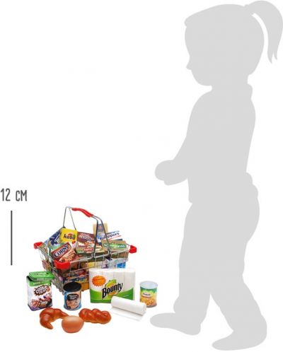 Детска кошница за пазаруване Small Foot - 24 x 18 x 12 cm - 6